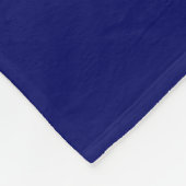 Baseball-Wurfdecke mit Ihrem TEXT und Farben Fleecedecke (Ecke)