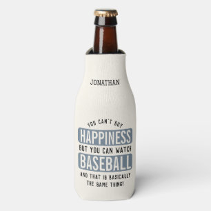 Baseball zu beobachten ist Glück Funny Baseball Flaschenkühler