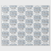 Baseball zu beobachten ist Glück Funny Baseball Geschenkpapier (Flach)