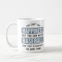 Baseball zu beobachten ist Glück Funny Baseball