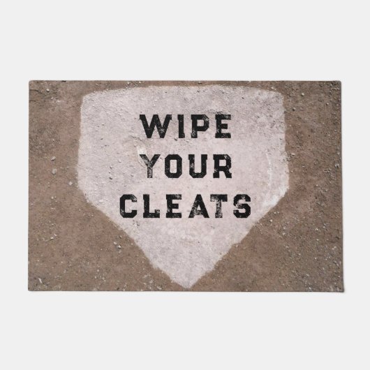 Baseball Zuhause Plate Fußmatte (Vorderseite)