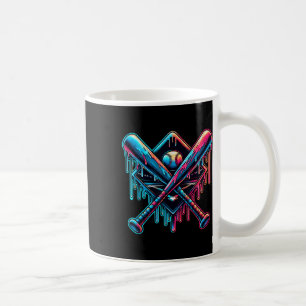 Baseball Zuhause Plate Tropfen Baseball Tropfen Ba Kaffeetasse