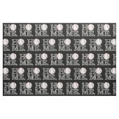 Baseball-Zuhause Stoff (Fat Quarter (45,7 x 55,9 cm))