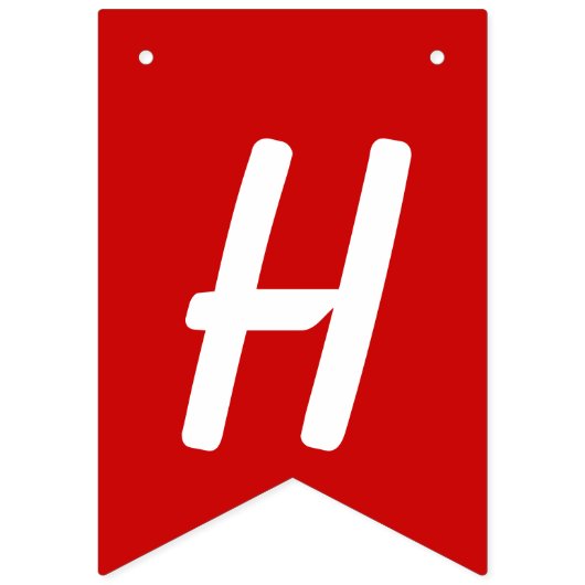 Baseball zum Personalisierten Geburtstag Wimpelkette (Zweite Fahne)