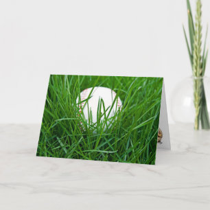 Baseball zum Vatertag Karte