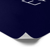 Baseballangebot 3: Erfolgsziele Poster (Ecke)