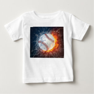 Baseballball Baby T-shirt
