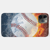 Baseballball Case-Mate iPhone Hülle (Rückseite (Horizontal))