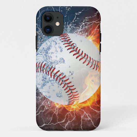 Baseballball Case-Mate iPhone Hülle (Rückseite)