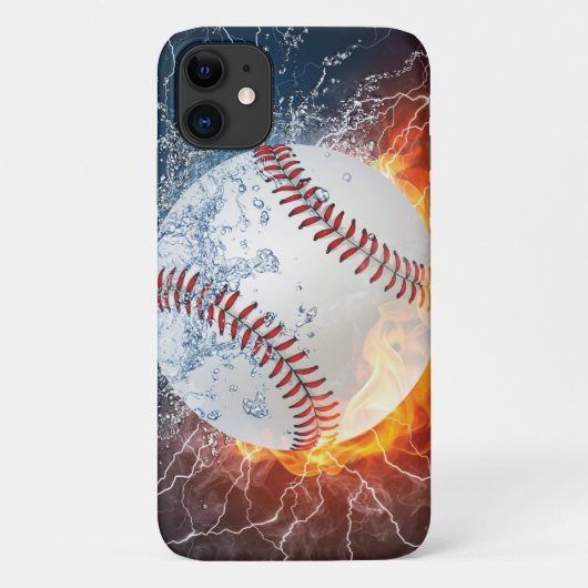 Baseballball Case-Mate iPhone Hülle (Rückseite)