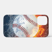 Baseballball Case-Mate iPhone Hülle (Rückseite (Horizontal))