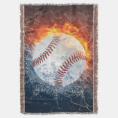 Baseballball Decke (Vorderseite Vertikal)