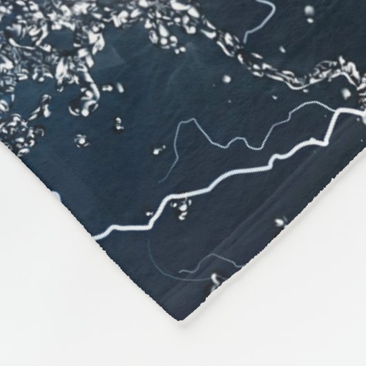 Baseballball Fleecedecke (Ecke)