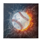 Baseballball Fliese (Vorderseite)