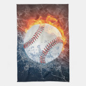 Baseballball Geschirrtuch (Vertikal)