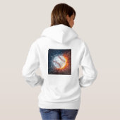 Baseballball Hoodie (Schwarz voll)