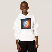 Baseballball Hoodie (Vorne ganz)