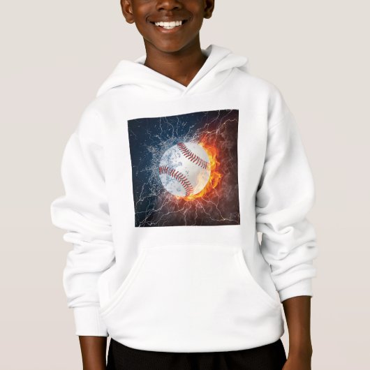 Baseballball Hoodie (Vorderseite)