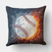 Baseballball Kissen (Rückseite)