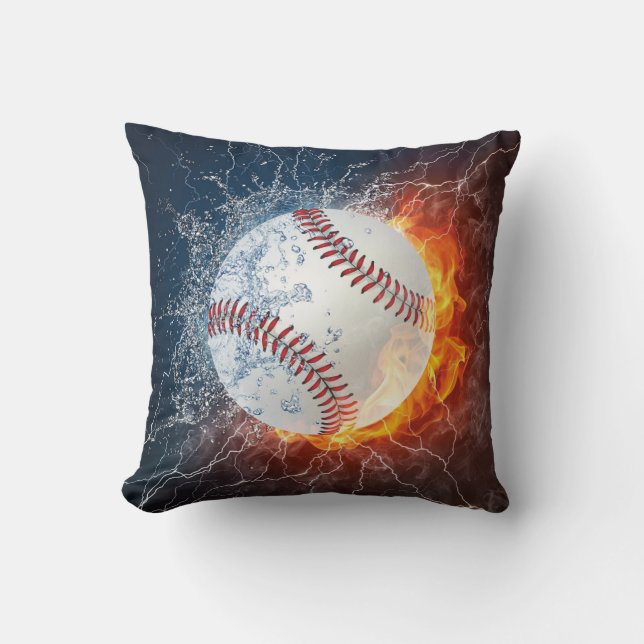 Baseballball Kissen (Vorderseite)