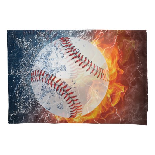 Baseballball Kissenbezug (Vorderseite)