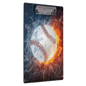 Baseballball Klemmbrett (Rechts)