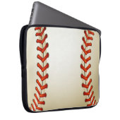 Baseballball Laptopschutzhülle (Vorne Rechts)