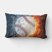 Baseballball Lendenkissen (Rückseite)