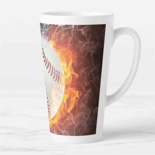 Baseballball Milchtasse (Rechts)
