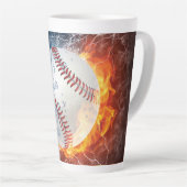 Baseballball Milchtasse (Rechte Ecke)