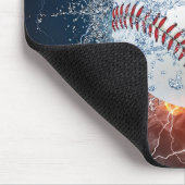 Baseballball Mousepad (Ecke)