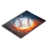 Baseballball Notizblock (Linke Seite)