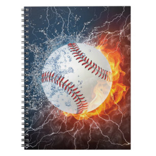 Baseballball Notizblock