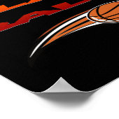 Baseballball Poster (Ecke)
