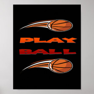 Baseballball Poster