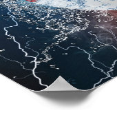 Baseballball Poster (Ecke)