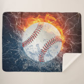 Baseballball Sherpadecke (Vorderseite (Horizontal))