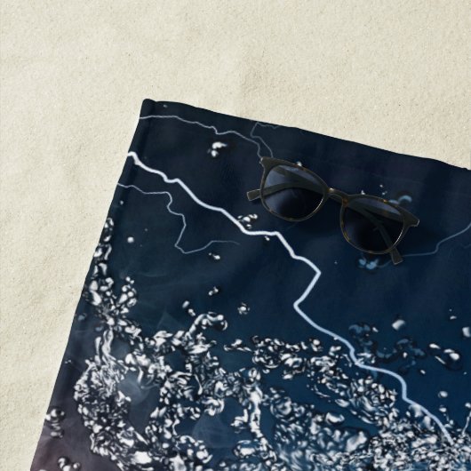 Baseballball Strandtuch (Beispiel)