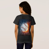 Baseballball T-Shirt (Schwarz voll)