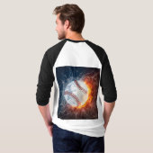 Baseballball T-Shirt (Schwarz voll)
