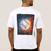 Baseballball T-Shirt (Rückseite)