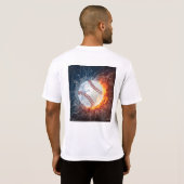 Baseballball T-Shirt (Schwarz voll)