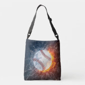 Baseballball Tragetaschen Mit Langen Trägern (Rückseite)