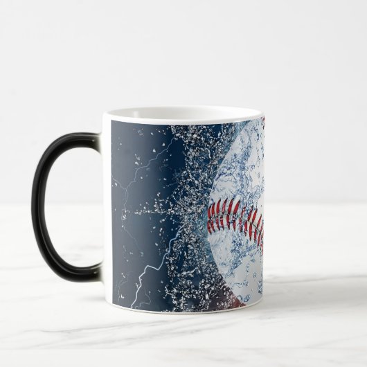 Baseballball Verwandlungstasse (Links)