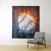 Baseballball Wandteppich (Beispiel)