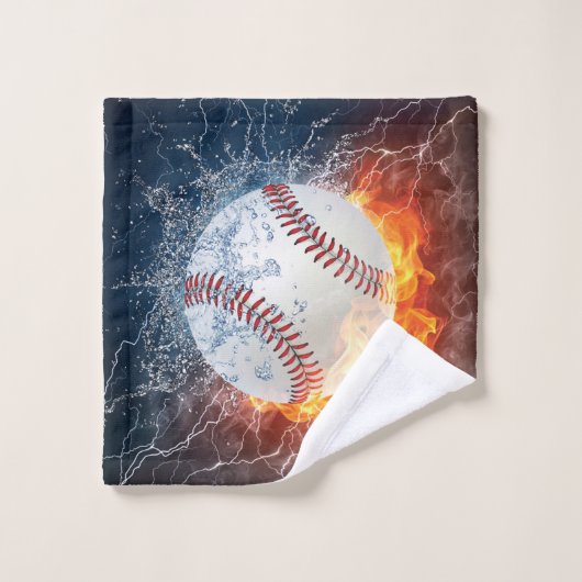 Baseballball Waschlappen (Waschlappen)
