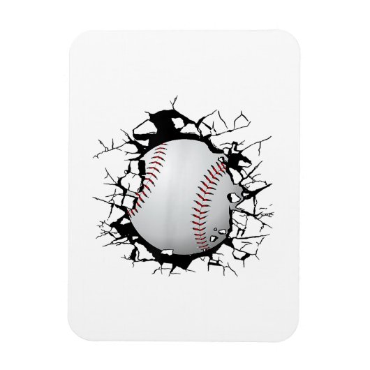 Baseballbekleidung - Baseball Magnet (Vertikal)