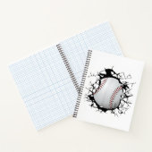 Baseballbekleidung - Baseball Notizblock (Innenseite)