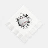 Baseballbekleidung - Baseball Serviette (Ecke)