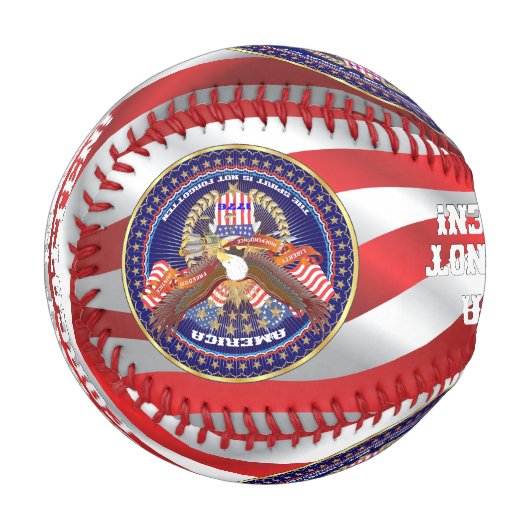 Baseballbrand w/1776 baseball (Vorderseite Links)